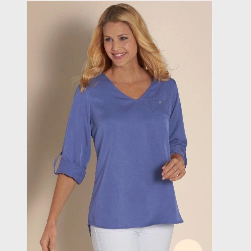 Soft Surroundings - Tencel Tunic Top, 2X